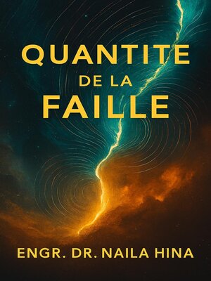 cover image of Quantité de la faille